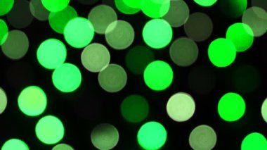 Renkli kamera bokeh defocusecd gece