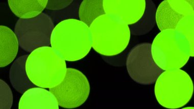 Renkli kamera bokeh defocusecd gece