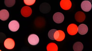 Renkli kamera bokeh defocusecd gece