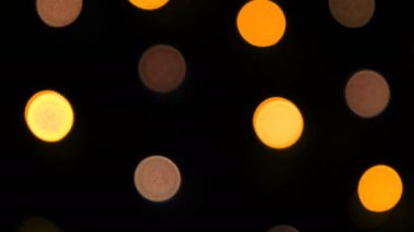 Renkli kamera bokeh defocusecd gece