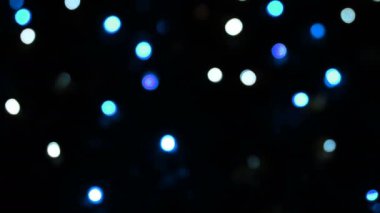 Renkli kamera bokeh defocusecd gece