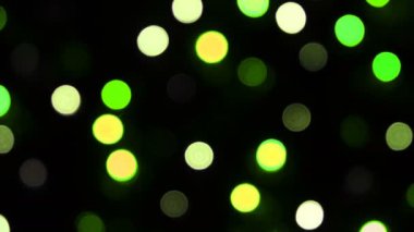 Renkli kamera bokeh defocusecd gece