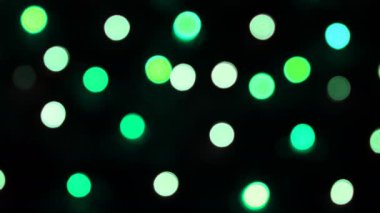 Renkli kamera bokeh defocusecd gece