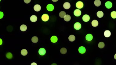 Renkli kamera bokeh defocusecd gece