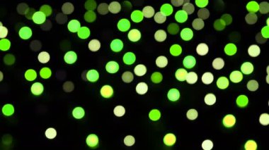 Renkli kamera bokeh defocusecd gece