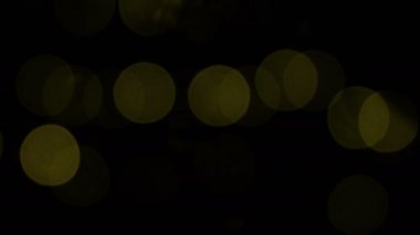 Renkli kamera bokeh defocusecd gece