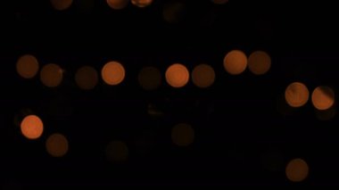 Renkli kamera bokeh defocusecd gece