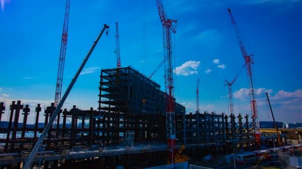 Un timelapse de grues en construction à Tokyo — Video