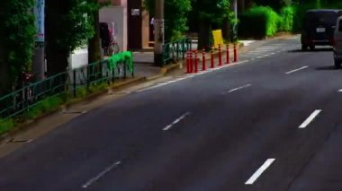 Tokyo 'da Kanpachi Bulvarı' ndaki otomobil sokağının zaman çizelgesi.