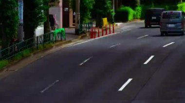 Tokyo 'da Kanpachi Bulvarı' ndaki otomobil sokağının zaman çizelgesi.