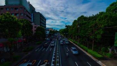 Tokyo 'da Kanpachi Bulvarı' ndaki otomobil sokağının zaman çizelgesi.
