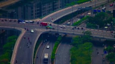 Ho Chi Minh 'in işlek kasabasında trafik sıkışıklığının zamanlaması.