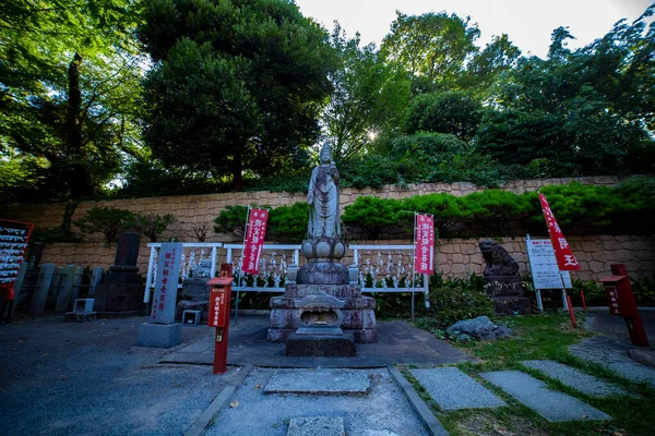 Socha Boží v chrámu Meguro Fudo v Tokiu — Stock fotografie