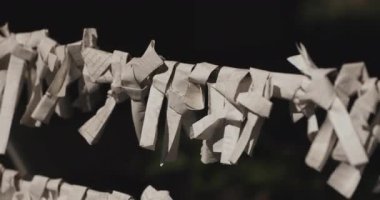 Tokyo 'daki Meguro Fudo Tapınağı' nda Kahin