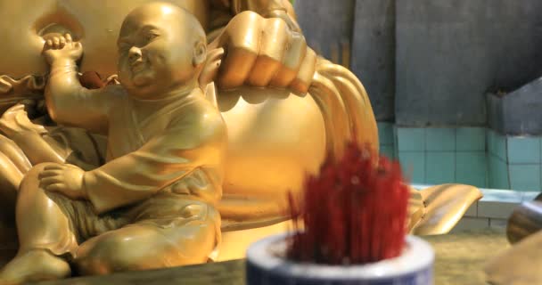 位于越南胡志明市瑞天园的香烛 — 图库视频影像