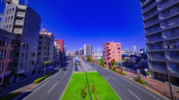 Un aperçu intemporel du paysage urbain de l'avenue Yamanote à Tokyo — Video