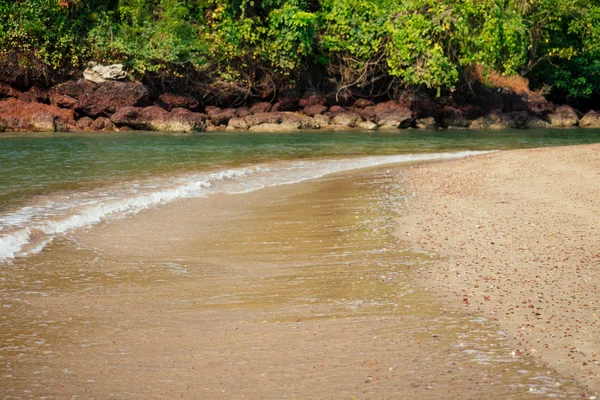 Cola colva strand im paradies goa copyspase — Stockfoto