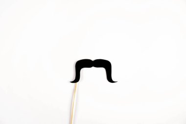 Movember kavramı. Yıllık olay içeren bıyığını büyüyen ve erkek sağlığı sorunları ve prostat kanseri bilincini artırmak için Kasım ayında sırasında sakal. Arka plan, yakın çekim, uzay, düz yatıyordu kopya