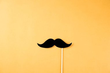 Movember kavramı. Yıllık olay içeren bıyığını büyüyen ve erkek sağlığı sorunları ve prostat kanseri bilincini artırmak için Kasım ayında sırasında sakal. Arka plan, yakın çekim, uzay, düz yatıyordu kopya