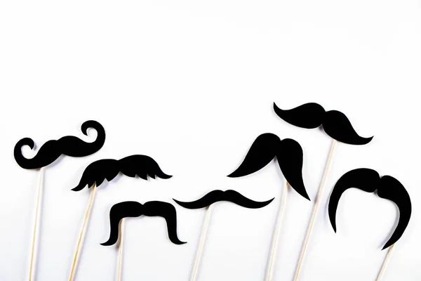 Conceito Movimento Evento Anual Envolvendo Crescimento Bigode Barba Durante Mês — Fotografia de Stock