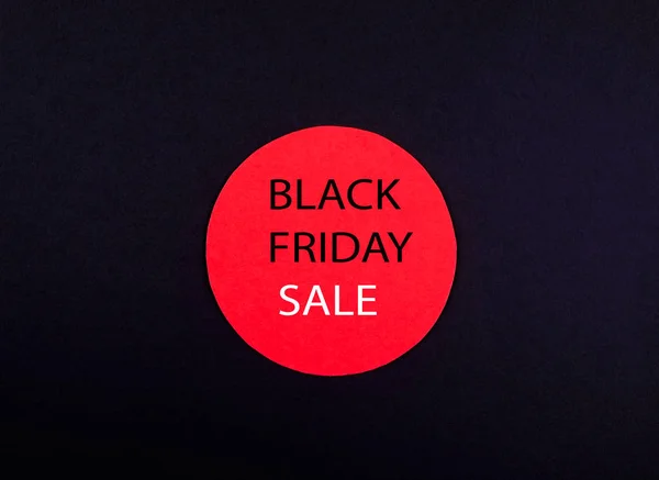 Fekete Péntek Értékesítés Fogalmát Negyedik Péntek November Elején Karácsonyi Bevásárlás — Stock Fotó