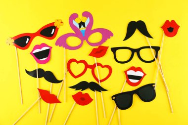 Kopya alanı ile Doğum günü partisi kiti.