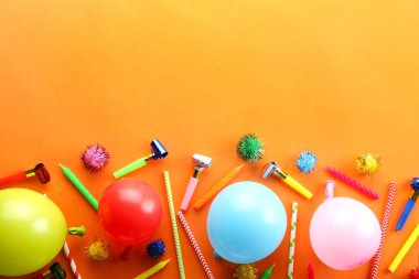 Kopya alanı ile Doğum günü partisi kiti.