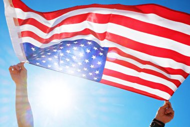 4 Temmuz Bağımsızlık Günü kutlama konsepti.