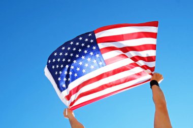 4 Temmuz Bağımsızlık Günü kutlama konsepti.