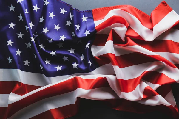 Feriados federais fundo com a bandeira nacional dos EUA . — Fotografia de Stock