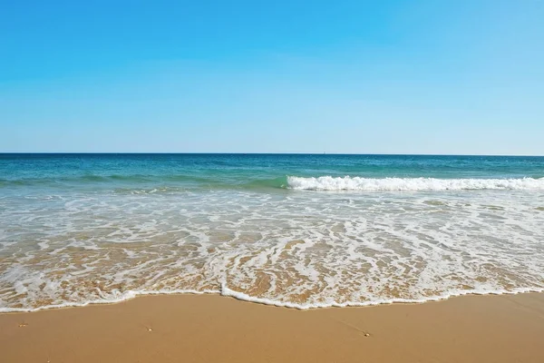 Portugal beach panoramische Landschaft. — Stockfoto