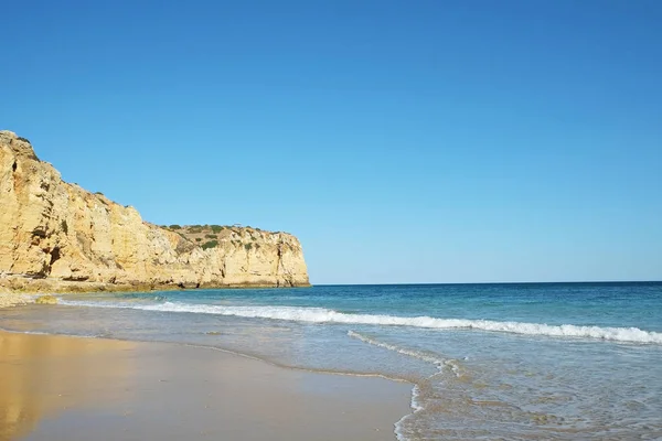 Portogallo spiaggia scenario panoramico . — Foto Stock