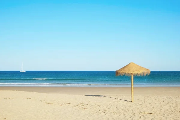 Portugalia plaża panoramiczne krajobrazy. — Zdjęcie stockowe