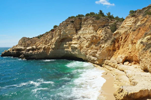 Portugal praia paisagem panorâmica . — Fotografia de Stock