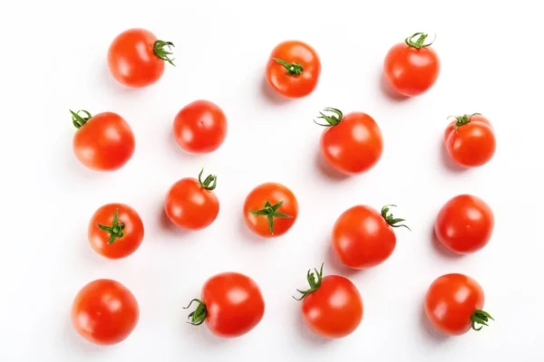 Bonito local polido produzir tomates cereja orgânicos . — Fotografia de Stock