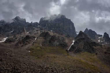 Mountain Mynjilki. Almaty mountains