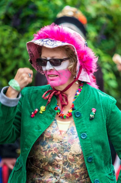 Otley Volksfest Otley West Yorkshire England September 2018 Dies Sind — Stockfoto