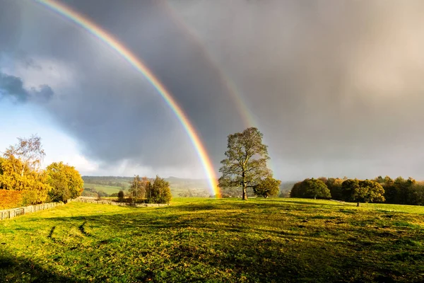 Farnley gökkuşağının. Yorkshire