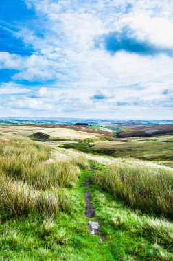 Haworth kırı. Yorkshire