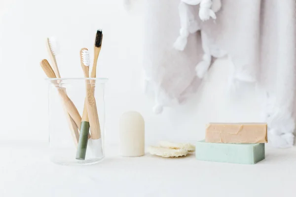 sürdürülebilir yaşam tarzı kavramı. Plastik ücretsiz güzellik gerekli. yeniden, azaltmak, çevre dostu ev