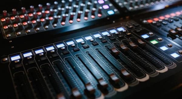 Digital musik mixer — Stockfoto