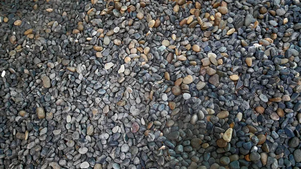 Full Frame Small Gravel Rocks Background — Stock Photo, Image
