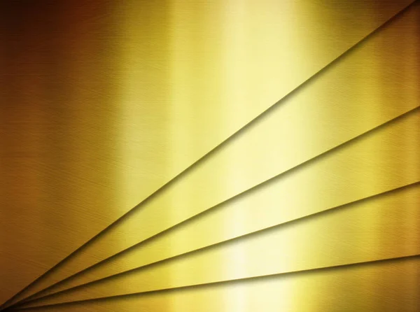 Abstrakte Goldene Metalltextur Mit Modernem Designhintergrund Luxuriöses Template Design Illustration — Stockfoto