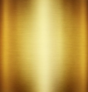 Altın metal desen arkaplan veya sarı çelik plaka yüzey