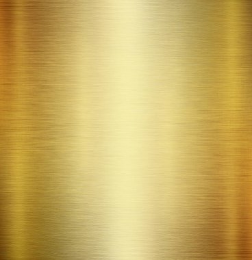 Altın metal desen arkaplan veya sarı çelik plaka yüzey