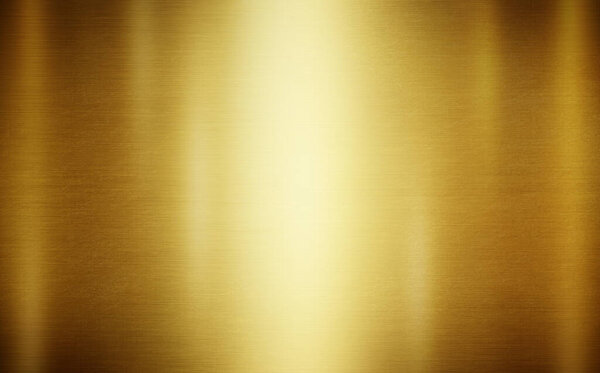 Текстура или фон из золота, полированная поверхность из стали