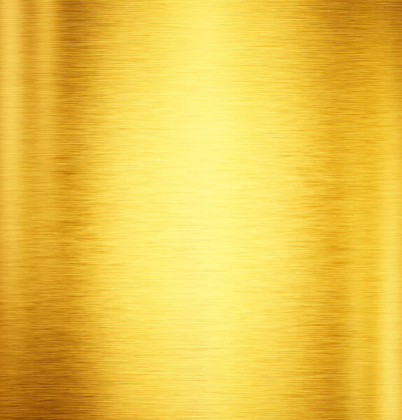 Текстура или фон из золота, полированная поверхность из стали