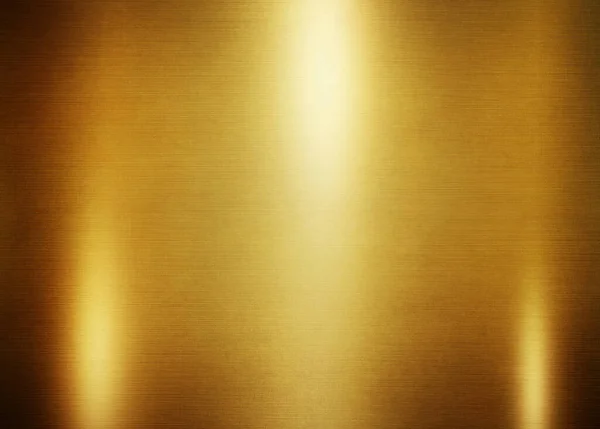Ouro Metal Textura Fundo Placa Aço Amarelo Superfície Imagens Royalty-Free