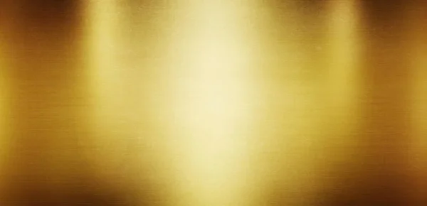Złote Metalowe Tło Lub Tekstura Żółta Płyta Stalowa — Zdjęcie stockowe