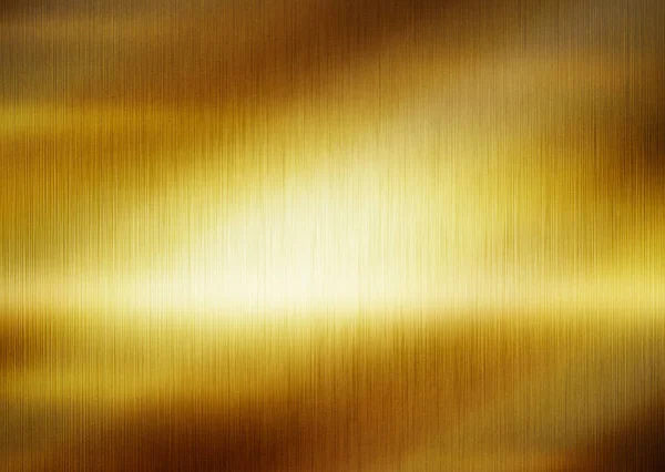 Gold metal background or texture. Yellow steel plate